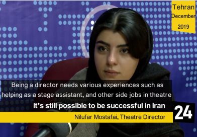 Young actress thriving to make into center-stage in Iranian theater